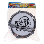 Барабан 22см, цвет синий, пакет 2253