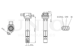 Катушка зажигания UNIO IGC-10008