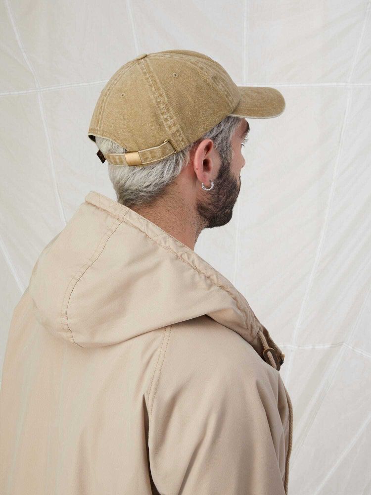 Бейсболка Alpha Industries Battlewash Cap Vintage Khaki