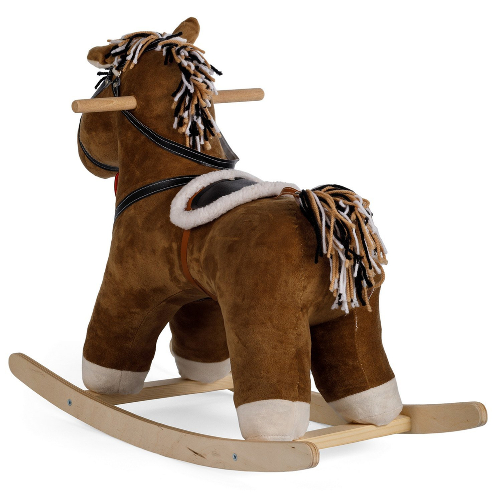 Качалка мягкая Тутси "Конь "Свэн" (коричневый), 718-2021