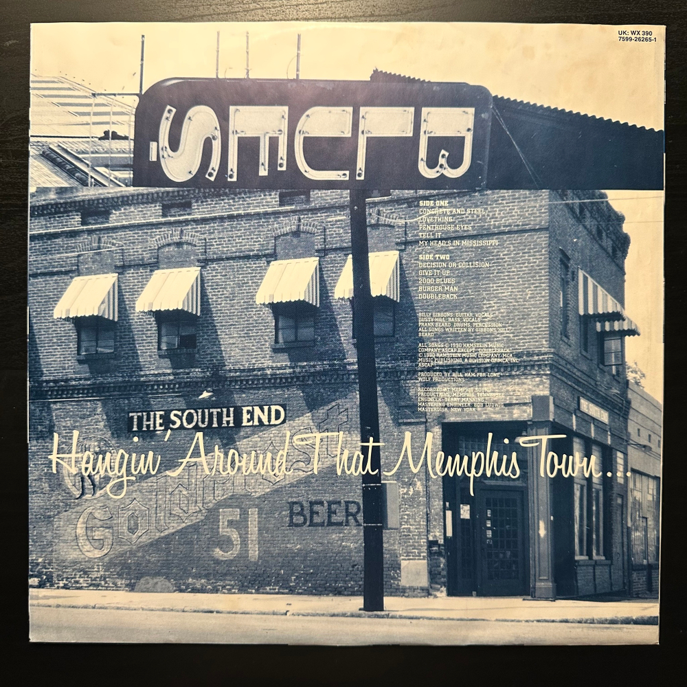 ZZ Top - Recycler (Германия 1990г.)