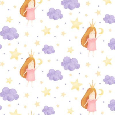 Маленькая Принцесса с луной