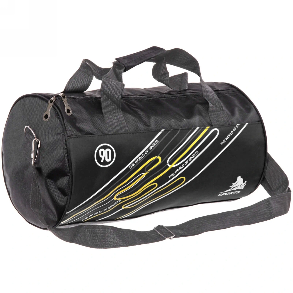 Сумка спортивная «Sports Time», цвет черный, 40*22*16см