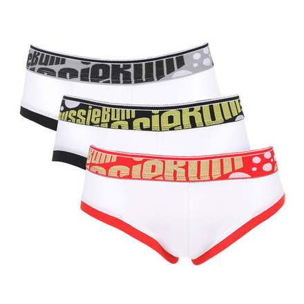Мужские трусы брифы произвольные цвета набор 4 в1 Aussiebum Aus52495