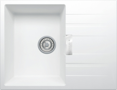 Мойка TOLERO LOFT TL-650 белый №923 (туман)