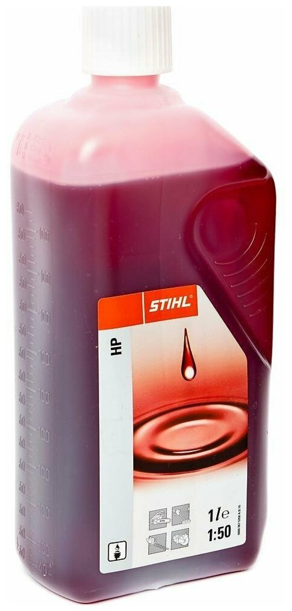 Моторное масло STIHL 0781-319-8410, для двигателей, минеральное, 2-тактное, 1 л ОРИГИНАЛ