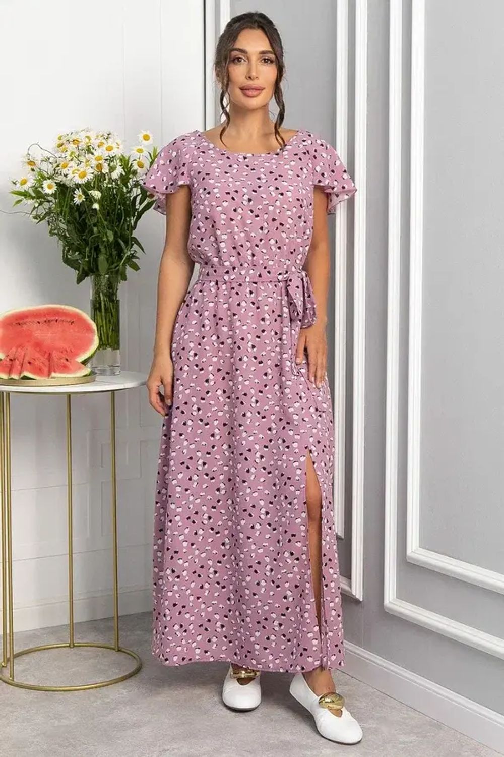 Платье Жара (пыльная роза) П13969-16М LT Collection