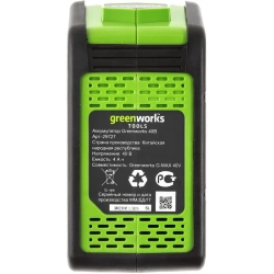 Аккумуляторная газонокосилка Greenworks G40LM35K2 (1 x 2 Ач, ЗУ) 2501907UA