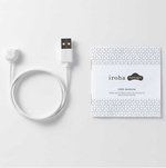 Белый вибромассажёр 6,8см Tenga Temari Hana HMT-03