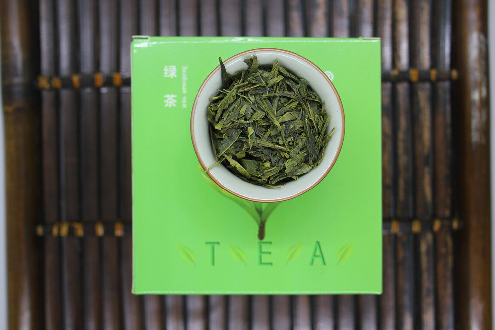 Чай зеленый "Сенча", листовой, без добавок, натуральный, 200г