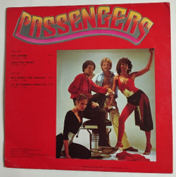 Винтажная виниловая пластинка LP Passengers Girls Cost Money (Italy 1979)