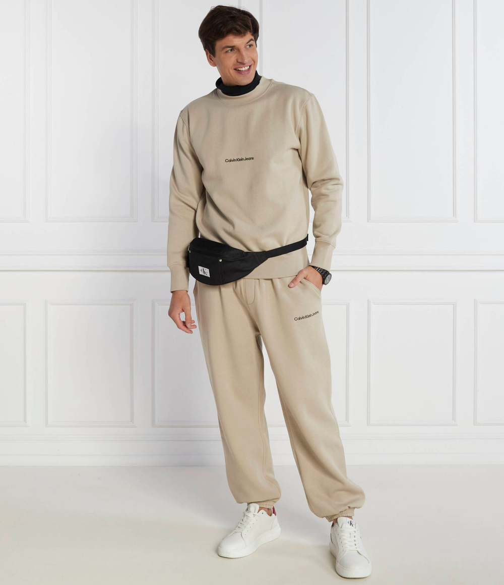 Худи INSTITUTIONAL CREW NECK CALVIN KLEIN JEANS - бежевый(J30J324116)