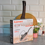 Сковорода 22см Mokko Stella, а/пр литая со стеклянной крышкой