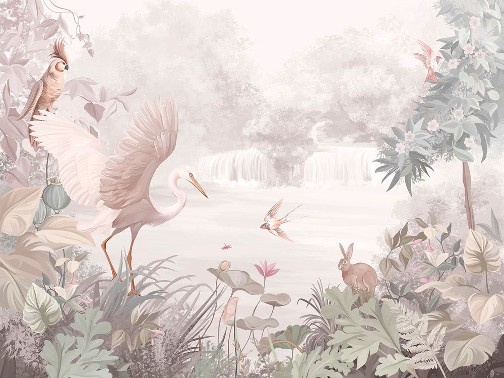 Дизайнерские обои Wall Street Fauna