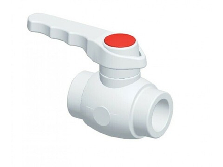 Кран PP-R шаровой д/полипропил. труб d20