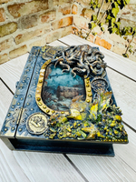 Шкатулка-книга "Сокровища пиратов"