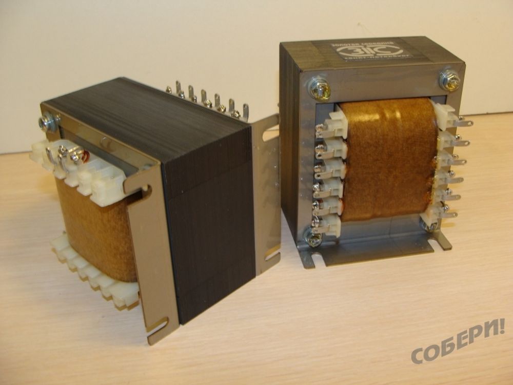 Трансформатор двухтактный выходной звуковой OT-PP-8,0/8-30-ТВ417 (клон трансформатора ТВ417) для лампового усилителя мощности