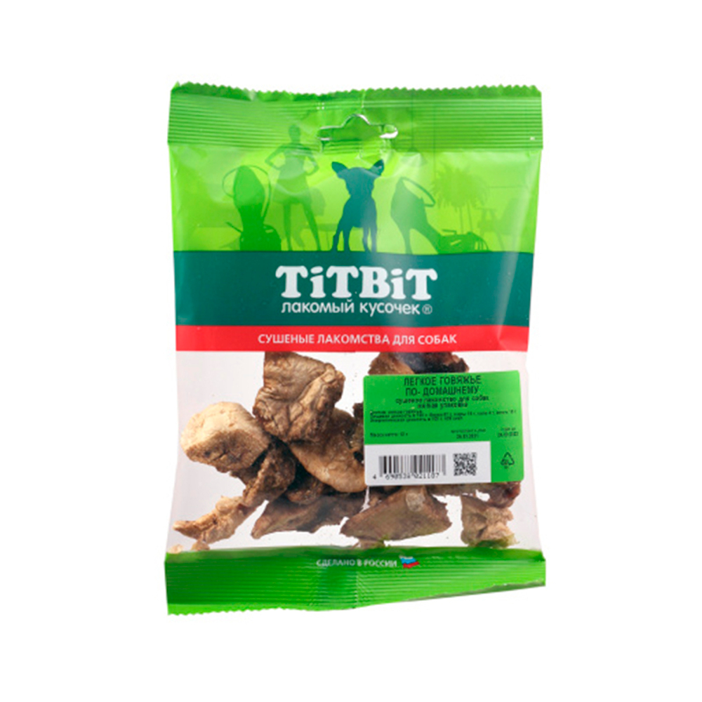 Лакомство Титбит Легкое говяжье по-домашнему для собак 12 г