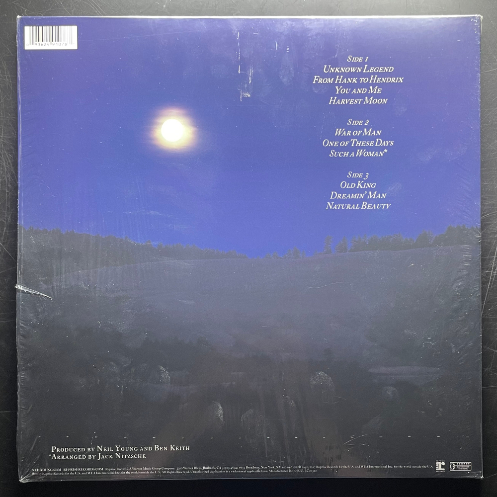 Neil Young ‎– Harvest Moon 2LP (Европа 2017г.)