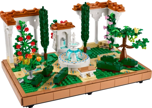 Конструктор LEGO Icons 10359 Сад с фонтаном