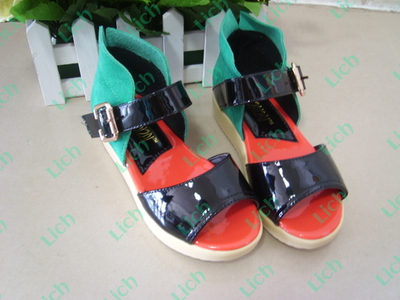 Сандалии детские с высокой закрытой пяткой