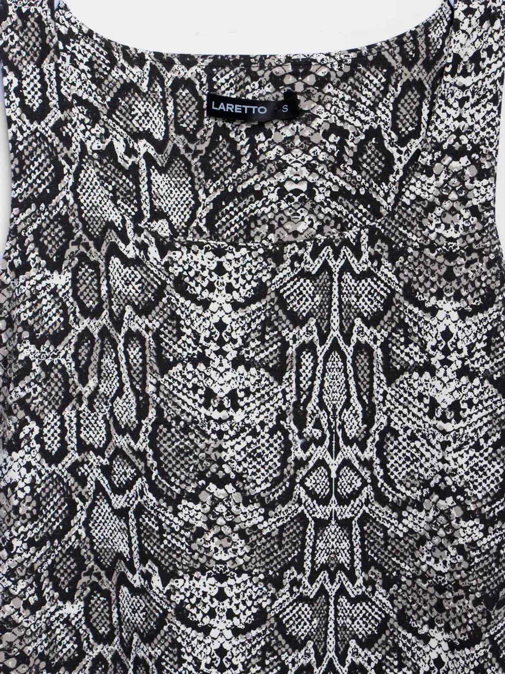 Майка летняя с принтом питон под пиджак