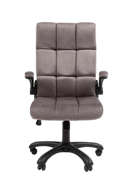 Кресло Chairman Home 444 Россия ткань Т-55 серый