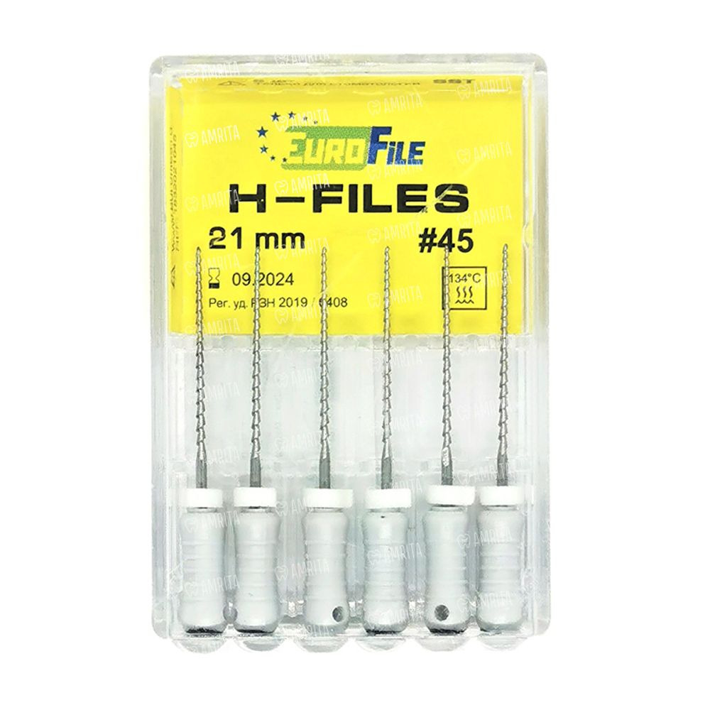 H-Files №45 (21мм), 6шт MANI