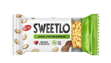 Козинаки "SWEETLO" Арахис в мягкой карамели Красный пищевик