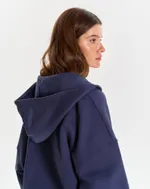 Худи Bruler d'Amour Zip Logo de base 01 Navy