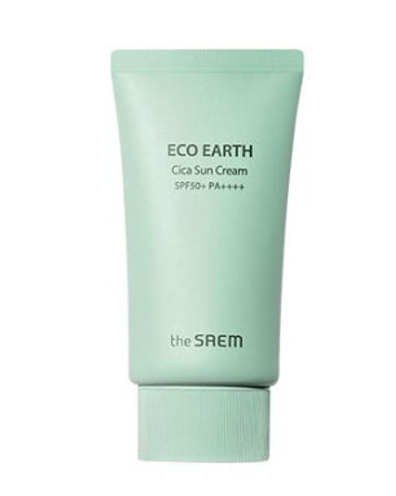 The Saem Sun Солнцезащитный крем Eco Earth Cica Sun Cream