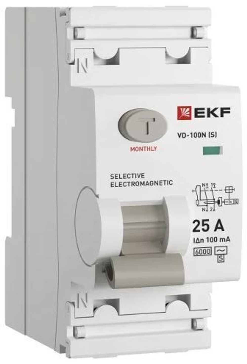 УЗО  EKF E1026MS25100