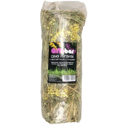 Сено "Ambar" с бессмертником и тимьяном 400гр