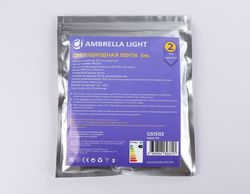 Ambrella Светодиодная лента Ambrella Light GS1502 2835 240Led /19.2W m/12V IP20 4500K 5m/кратность резки 25mm LED Strip 12V GS1502