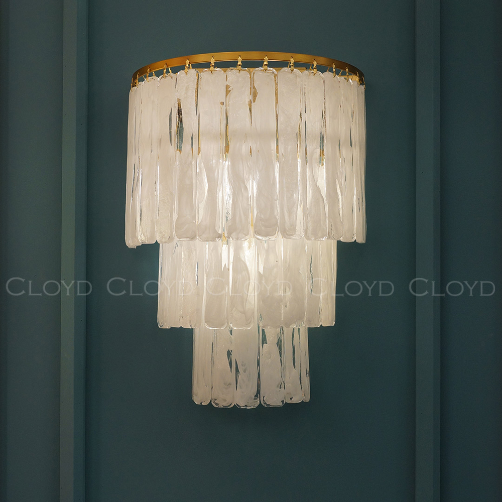 Бра Cloyd NANSEN W3 / выс. 42 см - латунь (арт.20221)