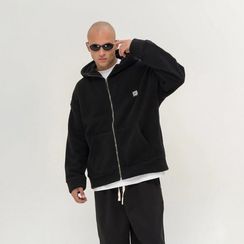 Худи КУЛЬТУРА ZIP SHERPA, черный