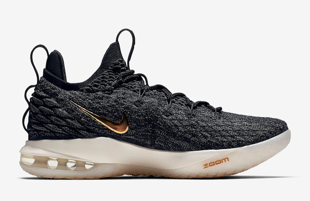 Купить в Москве Nike LeBron 15 Low Metallic Gold-Phantom