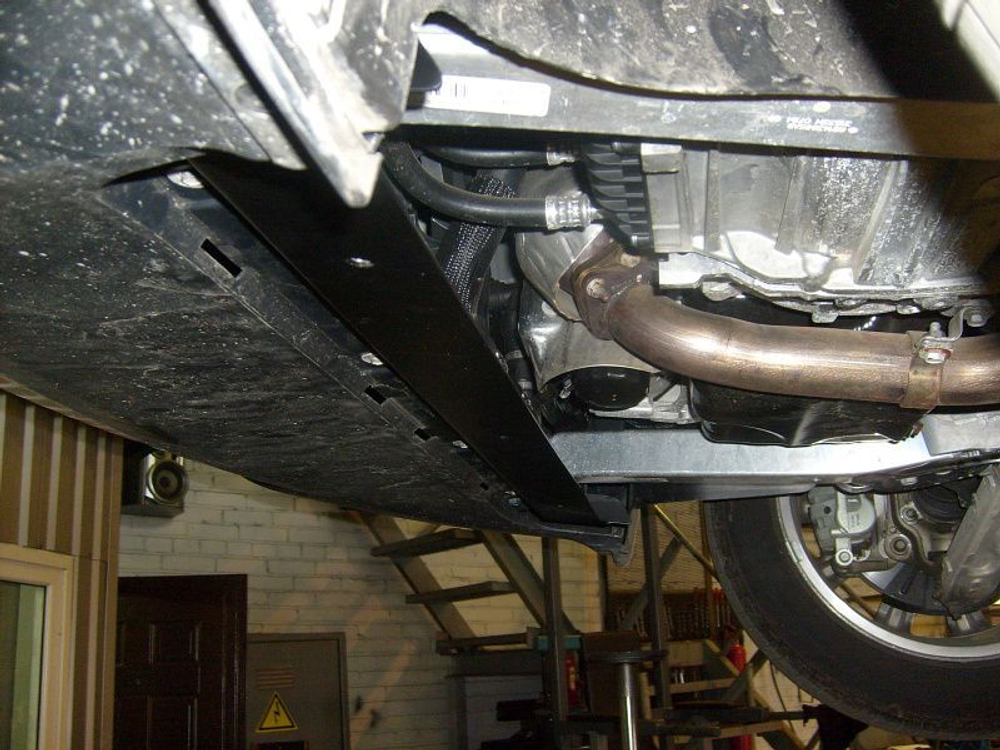 Защита картера и КПП Sheriff для Jeep Cherokee V (KL) 2014- арт.04.3107