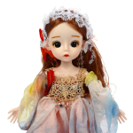 Кукла Классическая 39см с бабочкой, пакет YX209