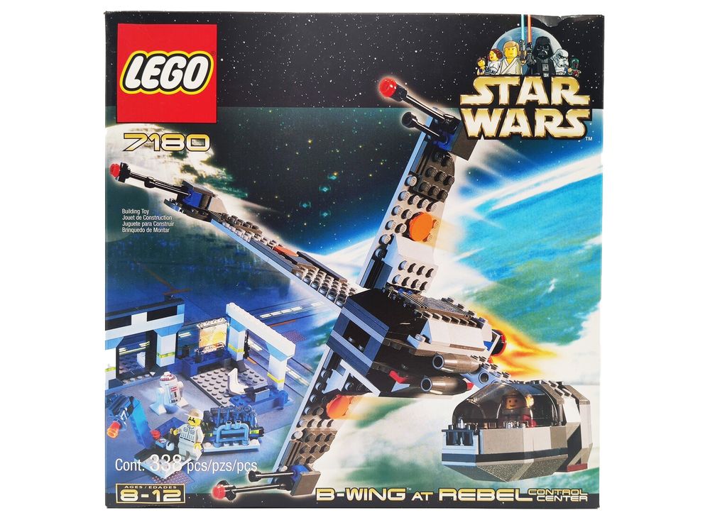 Lego 7180 B-wing at Rebel Control Center