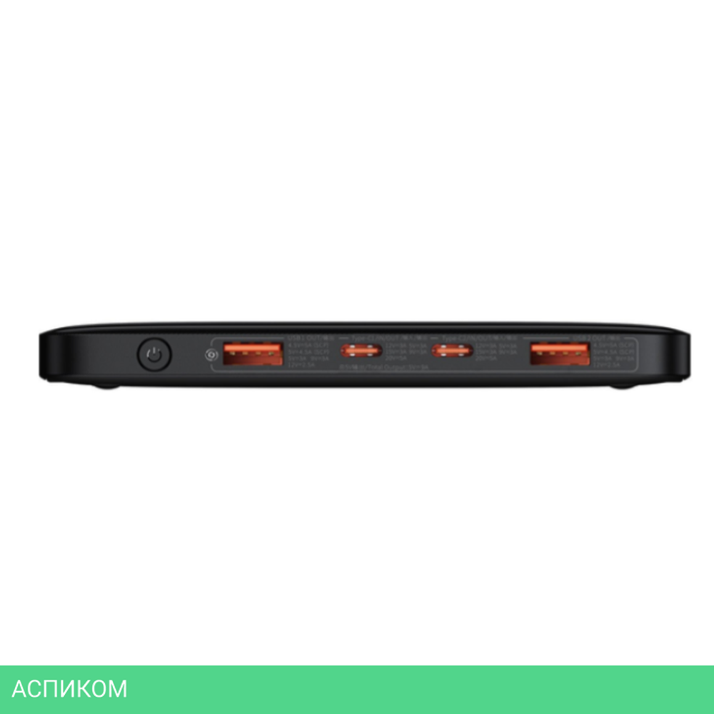 Портативное зарядное устройство Baseus Blade High Power Digital Display Black (PPBL000201)