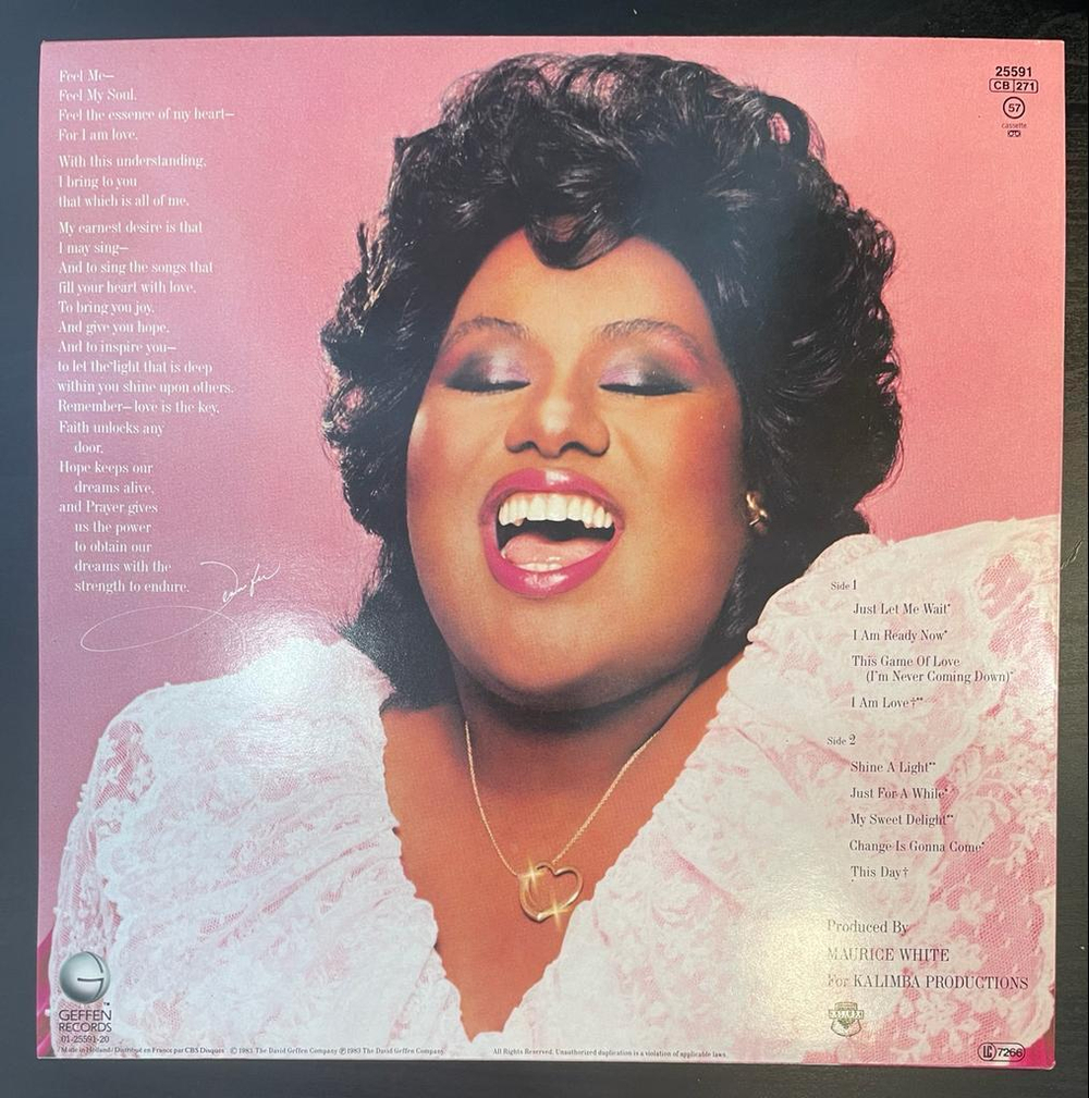 Jennifer Holliday- Feel My Soul (Голландия 1983г.)