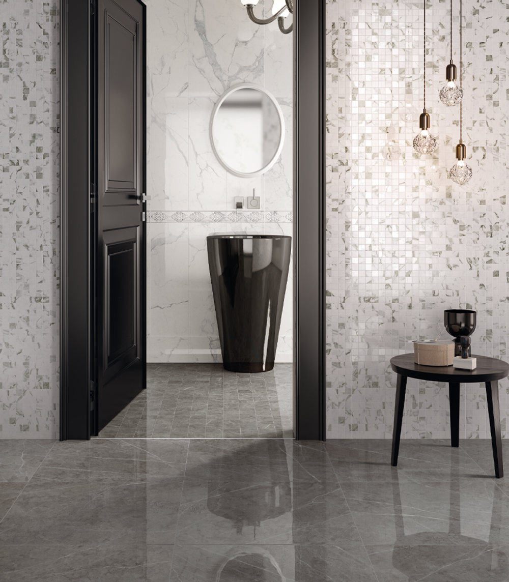 CHARM EVO ANTRACHITE (ШАРМ ЭВО АНТРАЦИТ) ЛЮКС 1200*600 керамогранит, полированный