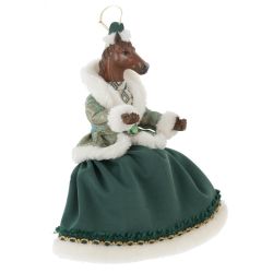 GAEM Игрушка набивная подвес "Лошадь", L13 W10 H36/23 см