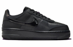 Кроссовки Nike Air Force 1 Shadow "Triple Black" (Женская размерная сетка)