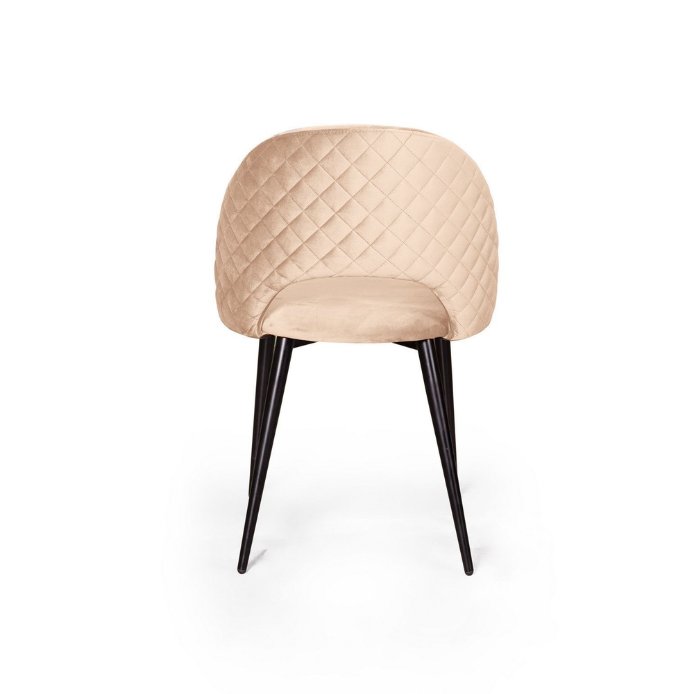 Стул Max ромб, бархат бежевый 5