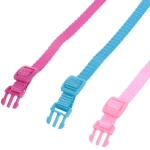 Ошейник с колокольчиком 1*19-32см «Zoo City-Классическая бабочка» микс цветов (минивложение 12шт)