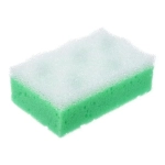 Мочалка из поролона c массажным слоем, прямоугольная, 14х5см, soft/hard, для бани и саун