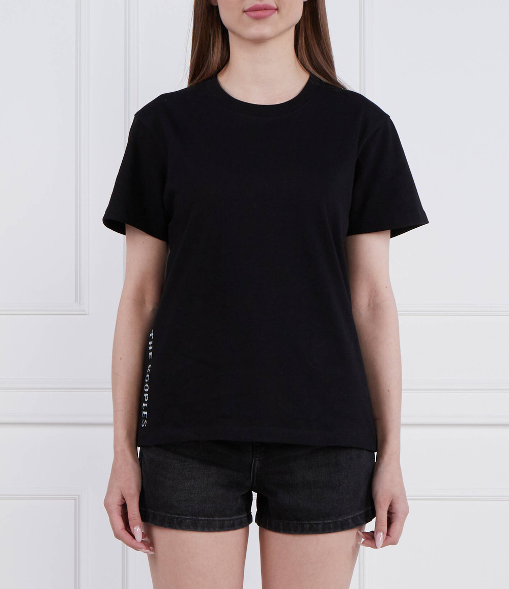 Футболка The Kooples - черный(FTSC26056K)