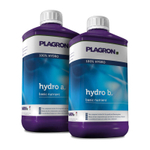 Питательный комплекс Hydro A+B PLAGRON, комплект из двух бутылок 1 л